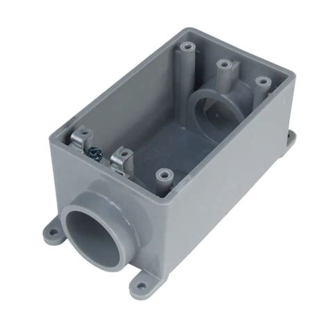 1 1 4 conduit junction box|electrical conduit outlet box.